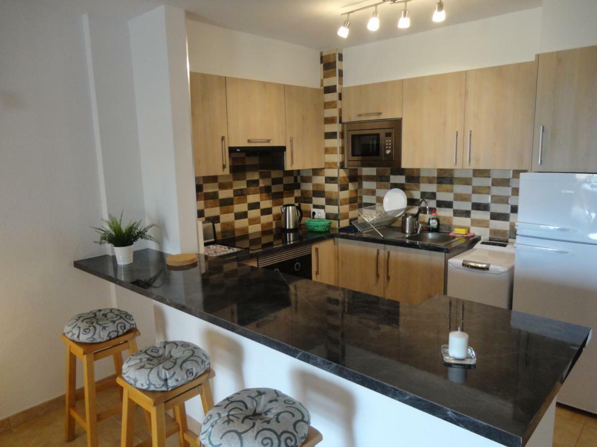 Sunny Summerland Los Cristianos, Ap With City And Ocean View Los Cristianos  Luaran gambar