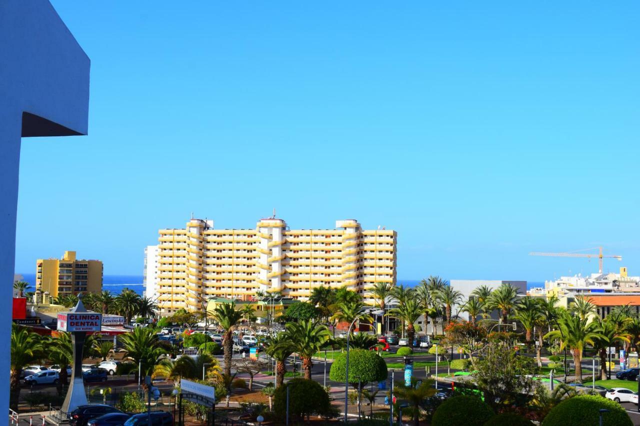 Sunny Summerland Los Cristianos, Ap With City And Ocean View Los Cristianos  Luaran gambar