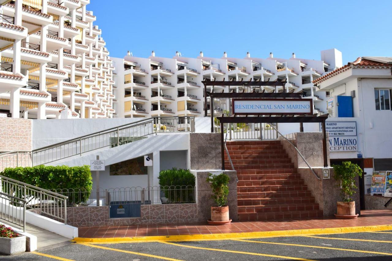 Sunny Summerland Los Cristianos, Ap With City And Ocean View Los Cristianos  Luaran gambar